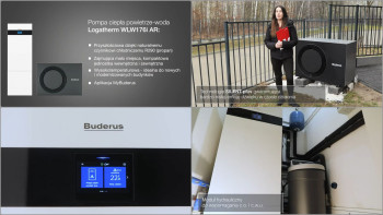 Montaż pompy ciepła Buderus Logatherm WLW176i AR w domu wielorodzinnym 