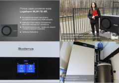 Montaż pompy ciepła Buderus Logatherm WLW176i AR w domu wielorodzinnym 