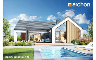 Parterówka w stylu nowoczesnej stodoły z wysoką strefą dzienną i apartamentem!