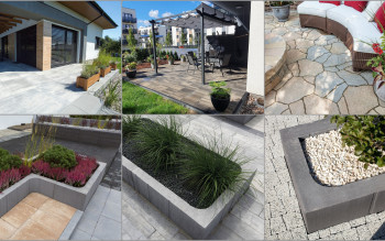 Przemyślana aranżacja przestrzeni wokół domu - estetyka, funkcjonalność, trwałość