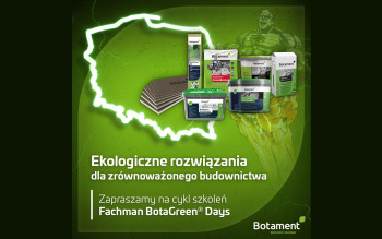 Fachman BOTAGREEN® DAYS 2026 - nowoczesne szkolenia dla glazurników
