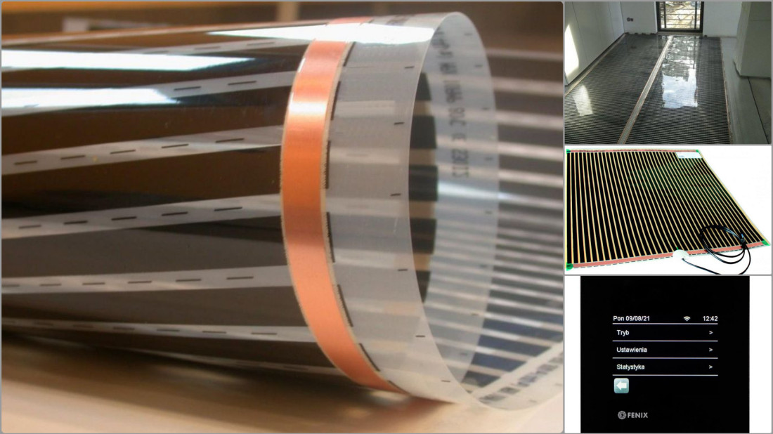 Elektryczne folie grzewcze Fenix - ciepło tam, gdzie go potrzebujesz