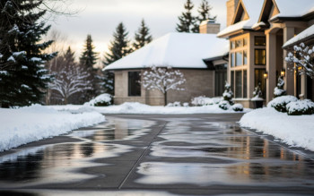 Ogrzewanie powierzchni zewnętrznych – jak skutecznie chronić podjazd i schody przed lodem?