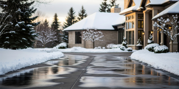 Ogrzewanie powierzchni zewnętrznych – jak skutecznie chronić podjazd i schody przed lodem?