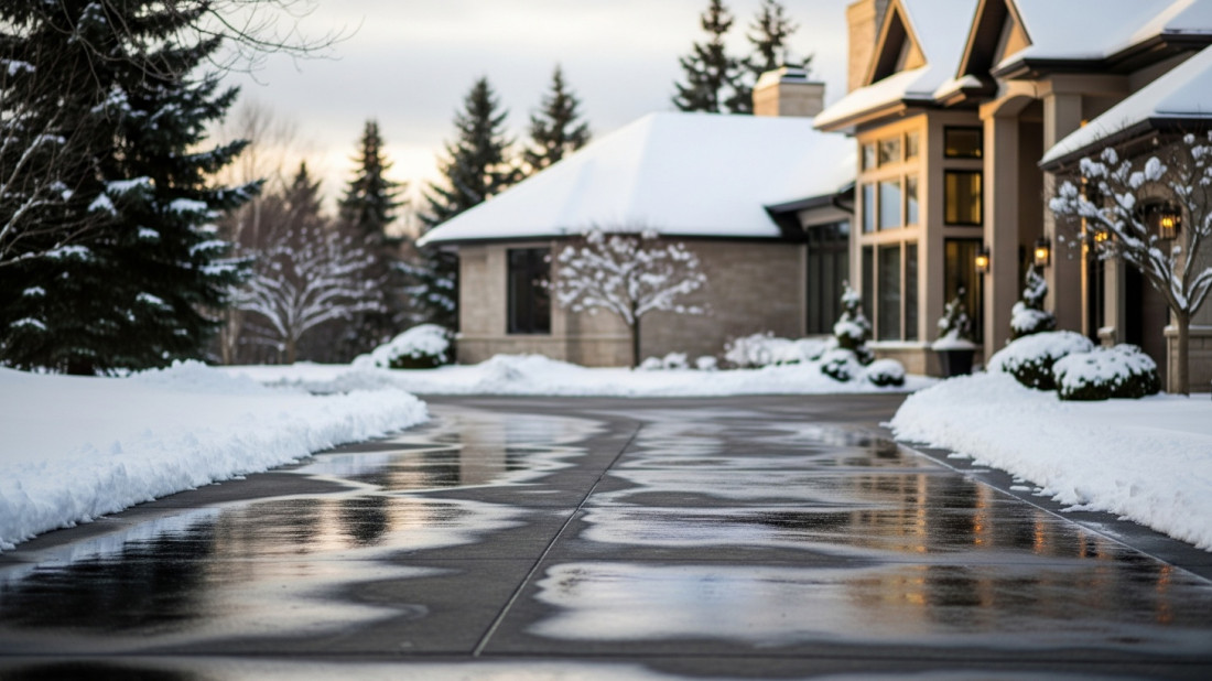 Ogrzewanie powierzchni zewnętrznych – jak skutecznie chronić podjazd i schody przed lodem?