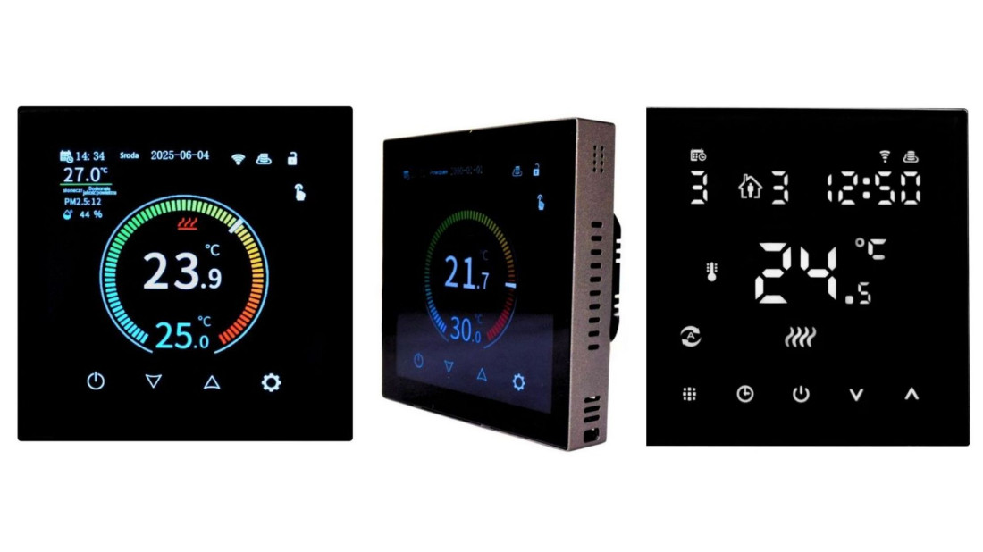 Termostat podtynkowy czy natynkowy? Co wybrać do nowoczesnych wnętrz i kiedy ma to realne znaczenie