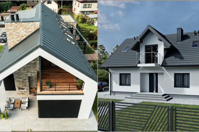 Blaszane pokrycia dachowe - wciąż wybierane na dachy budynków mieszkalnych, gospodarczych i przemysłowych