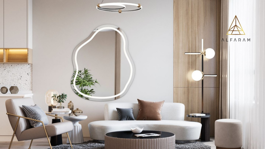 Lustra nieregularne - jak wykorzystać nietypowe kształty luster w aranżacji wnętrz?