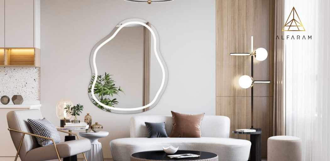 Lustra nieregularne - jak wykorzystać nietypowe kształty luster w aranżacji wnętrz?