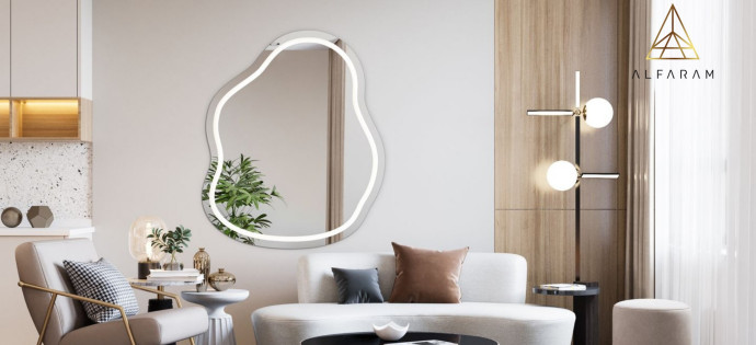 Lustra nieregularne - jak wykorzystać nietypowe kształty luster w aranżacji wnętrz?