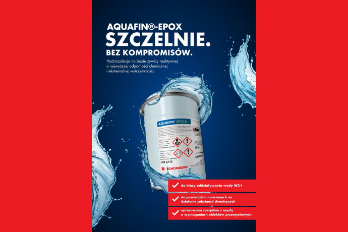 AQUAFIN-EPOX-B. Profesjonalna hydroizolacja posadzek tam, gdzie destrukcyjnie działa woda i chemia