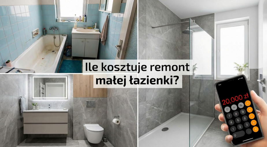 Ile kosztuje remont małej łazienki w 2026 r. - ceny materiałów i robocizny