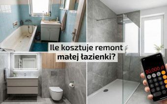 Ile kosztuje remont małej łazienki w 2026 r. - ceny materiałów i robocizny