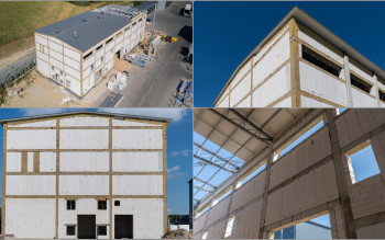 Kotłownia technologiczna dla Agro-Top w Gręzówce: ściany z paneli Ytong skróciły budowę o 2-3 tygodnie