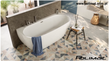 KIVI i RISA - wanny wolnostojące do nowoczesnej łazienki