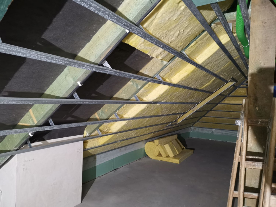 ocieplenie poddasza wełna isover