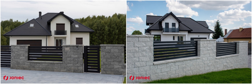 Ogrodzenia łupane GORC® de Luxe