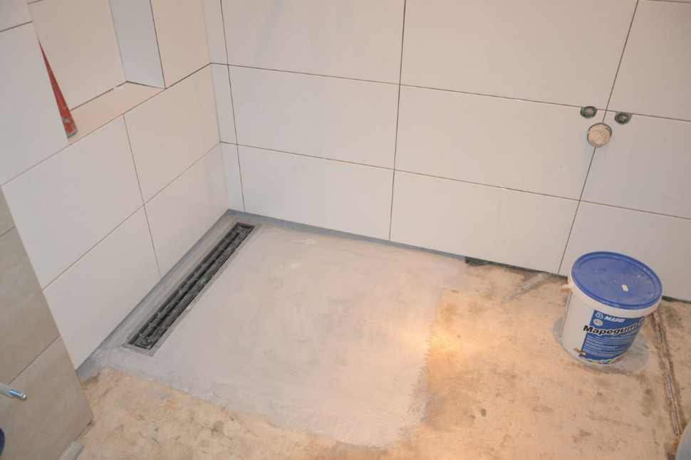 odpływ liniowy remont łazienki