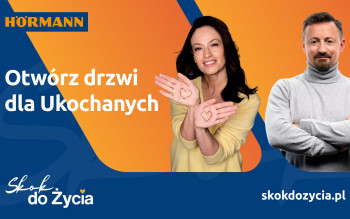 Otwórzmy drzwi dla Ukochanych. Hörmann Polska wspiera młodych ludzi w ramach akcji "Skok do Życia"