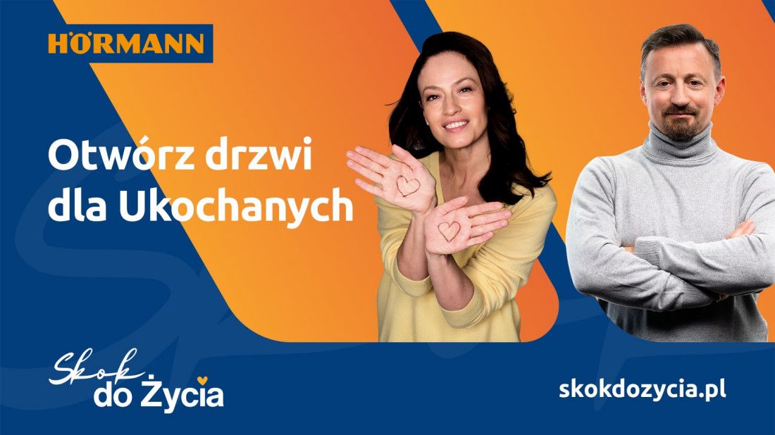 Otwórzmy drzwi dla Ukochanych. Hörmann Polska wspiera młodych ludzi w ramach akcji "Skok do Życia"