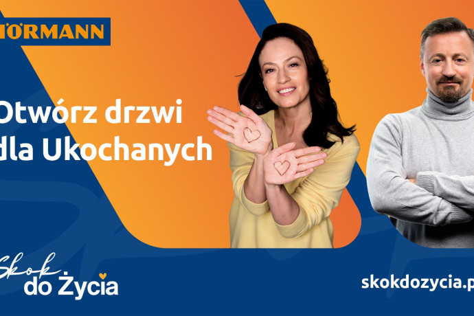 Otwórzmy drzwi dla Ukochanych. Hörmann Polska wspiera młodych ludzi w ramach akcji "Skok do Życia"