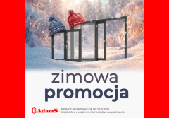 "Kolor z jednej strony GRATIS!" - nowa promocja na okna ELEGANT od AdamS. Sprawdź, do kiedy trwa i jakie kolory obejmuje?