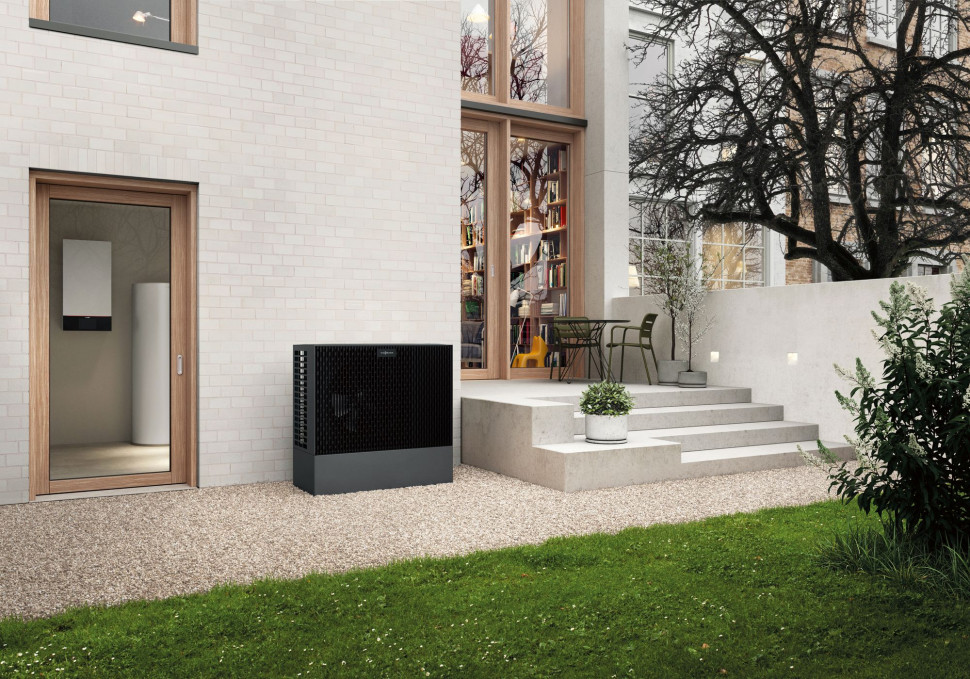 Bardzo cicha praca pompy umożliwia bezproblemową lokalizację jednostki zewnętrznej zgodnie z obowiązującymi normami akustycznymi