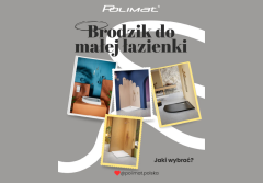 Brodzik 80x80 czy 90x90? Jaki wymiar do małej łazienki w bloku?