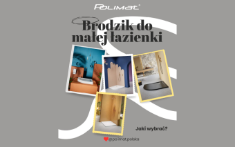 Brodzik 80x80 czy 90x90? Jaki wymiar do małej łazienki w bloku?