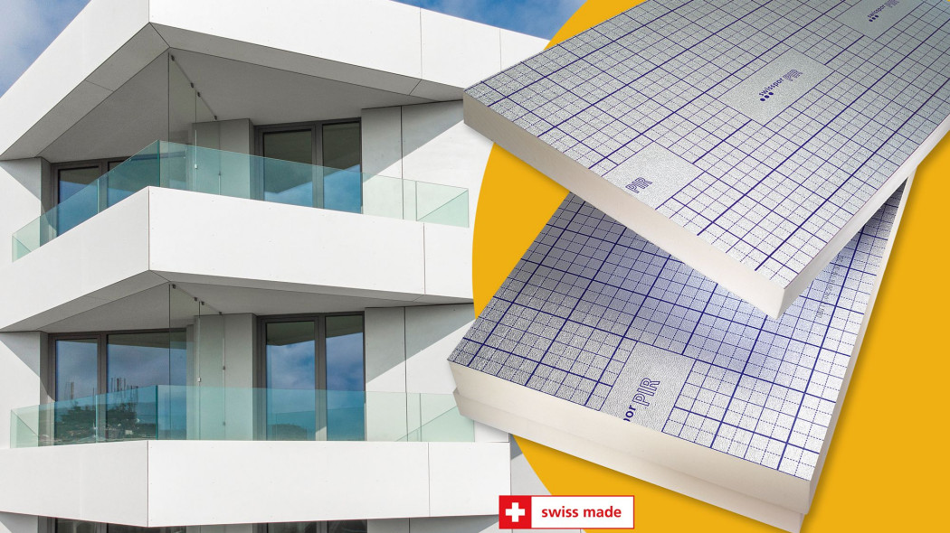 swissporPIR Alu - wszechstronny materiał termoizolacyjny nowej generacji