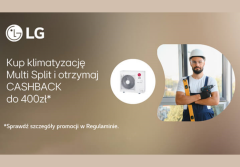 Rozpocznij rok z premią od LG - NOWY CASHBACK dla profesjonalistów