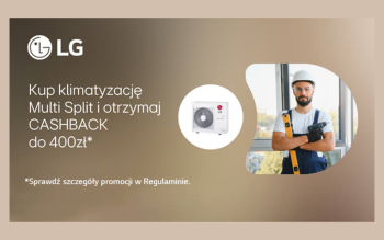 Rozpocznij rok z premią od LG - NOWY CASHBACK dla profesjonalistów