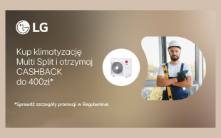 Rozpocznij rok z premią od LG - NOWY CASHBACK dla profesjonalistów