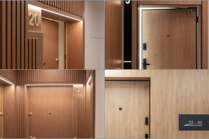 Portal wokół drzwi wejściowych do mieszkania - estetyka i wyższy standard inwestycji