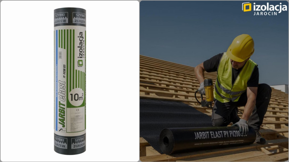 Jarbit ELAST PY PV200 S35 – mocna papa podkładowa SBS