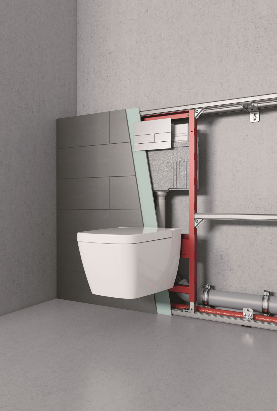 montaż stelaż podtynkowy wc