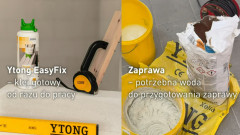 Klej Ytong EasyFix do betonu komórkowego - 10 min wiązania