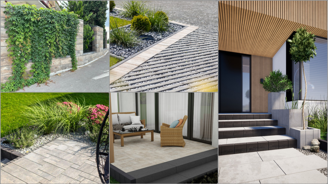 Zima to najlepszy czas na projekt otoczenia domu - podjazd, taras, ogród