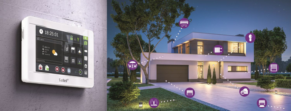 nowoczesny napęd do bram garażowych dom inteligentny