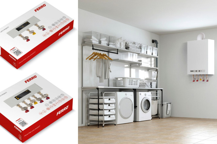 Instalacja kotła gazowego jeszcze prostsza: gotowe zestawy zaworów podkotłowych FERRO