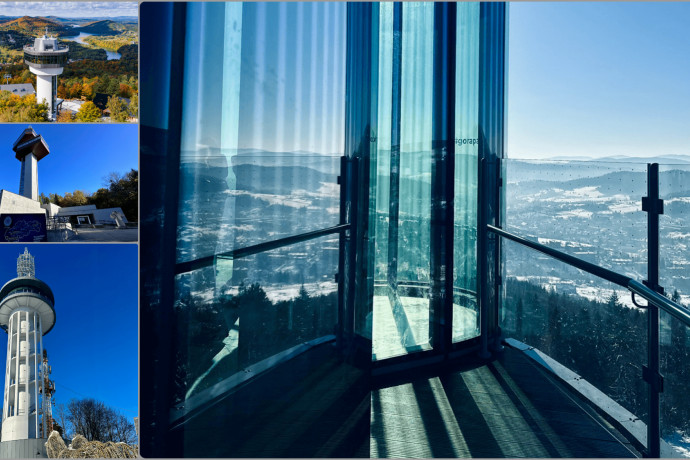 Nowa wieża widokowa w Krynicy-Zdroju: panorama 360°, skywalk i szkło, które chroni ptaki