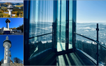 Nowa wieża widokowa w Krynicy-Zdroju: panorama 360°, skywalk i szkło, które chroni ptaki