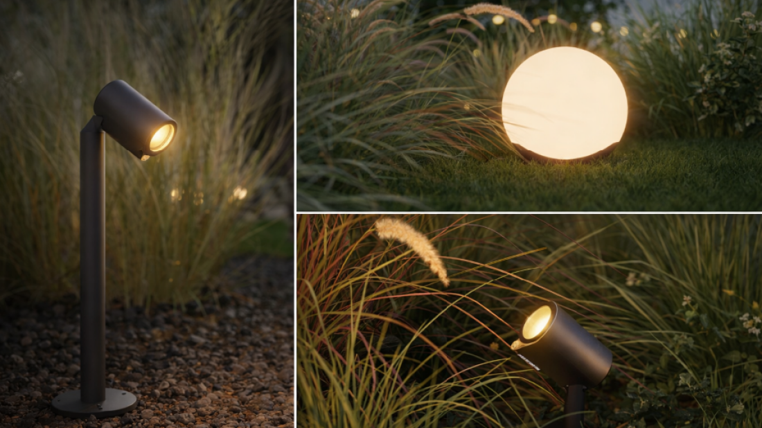 Nowoczesne oświetlenie STEINEL 24V od Lange Łukaszuk