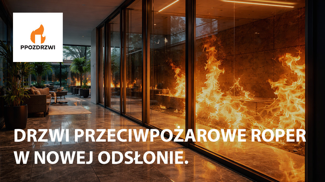 Drzwi przeciwpożarowe Roper w nowej odsłonie!