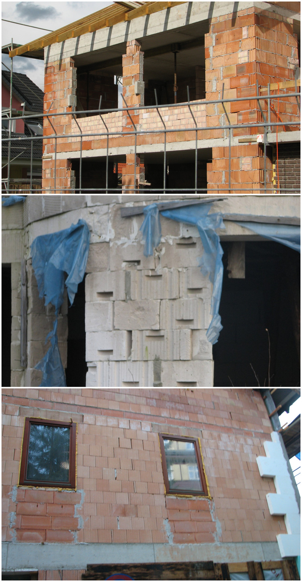 Błędy murarskie - przykłady