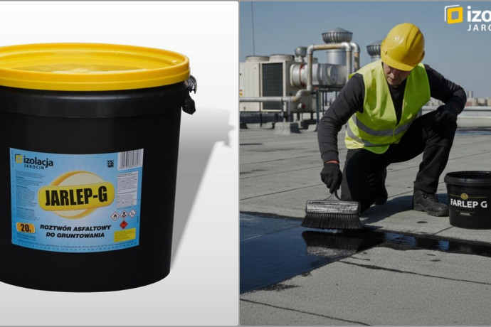 JARLEP G – grunt asfaltowy na zimno pod papę i izolacje