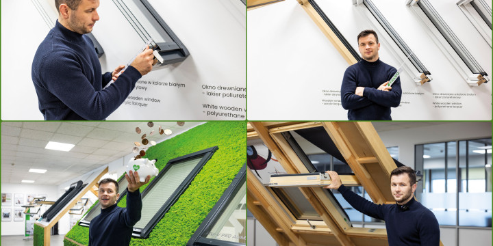 Okna dachowe FAKRO GREENVIEW: jak realnie ograniczają straty ciepła na poddaszu?