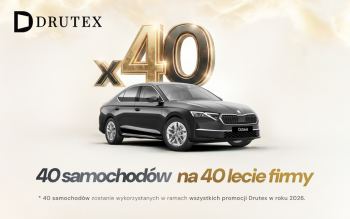 Jubileusz pełen emocji: 40 samochodów na 40-lecie firmy Drutex