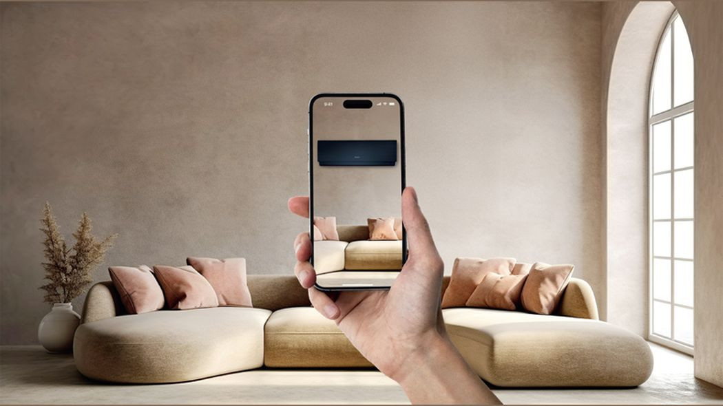 Wirtualna przymierzalnia GREE AR: sprawdź design klimatyzatora we własnym wnętrzu przed zakupem