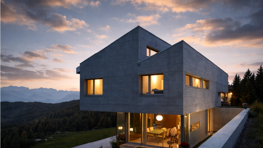 GEALAN-KONTUR®: Rewolucja w designie okiennym łącząca surowość aluminium z ciepłem PVC